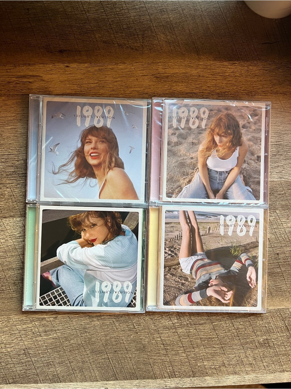 1989 Taylor’s Version Special Edition Deluxe CDs w/ Polaroids (Set of 4)